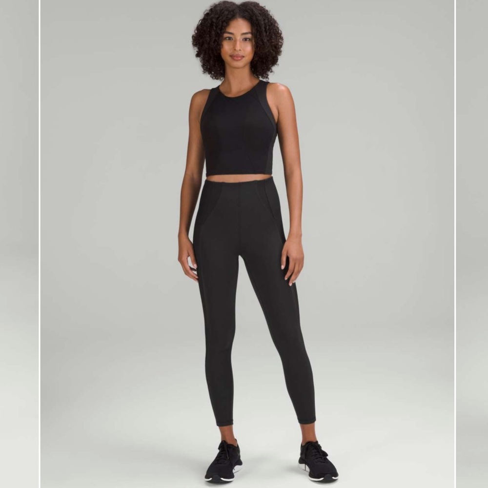 Lululemon Everlux and Mesh Super-High-Rise Training Leggings 25", NWT